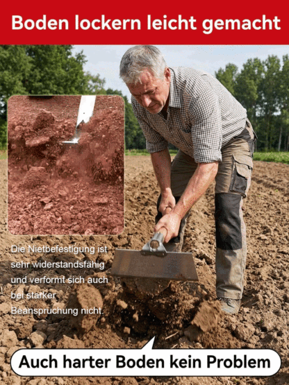 Die ultimative 6-in-1 Wunderhacke für Profis 🌿 Vergiss mühsames Bücken!