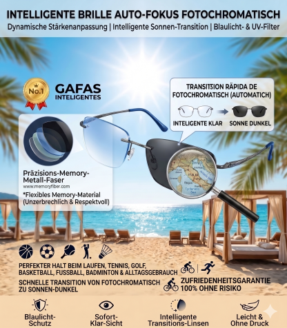 Monefageo™ Intelligente Smart-Zoom Brille
