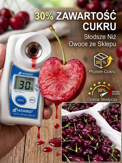 Super słodkie sadzonki wiśni olbrzymiej bezpestkowej
