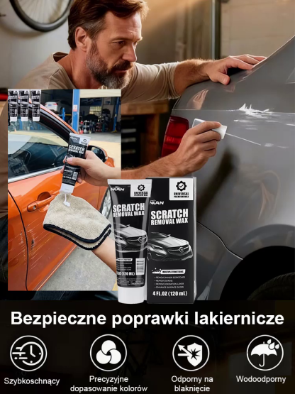 Rysy znikają w oczach! Ulubiony zestaw Polaków do renowacji lakieru – salonowy blask w kilka minut ✨🚗Głęboka regeneracja bez uszkodzenia lakieru. Twoje auto jak nowe! 🏆💎Kompletna pielęgnacja 3w1: Usuwa rysy, nabłyszcza i chroni. 🛡️✨