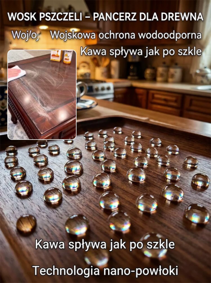 Daj swoim meblom drugie życie! Naturalny wosk pszczeli przywraca blask w kilka sekund ✨🪑Zapomnij o rysach i matowieniu. Jeden spray, luksusowy efekt 🪵💎Więcej niż polerowanie – głębokie odżywienie. Naturalny wosk i cytrynowa świeżość w Twoim domu 🍋🐝