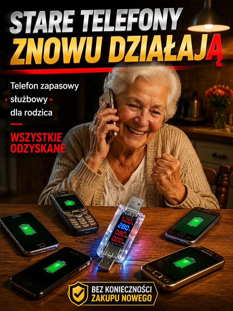 Inteligentny Aktywator Baterii USB z Technologią Impulsową – Wyświetlacz LED, Oficjalna Wyprzedaż Magazynowa 50% OFF