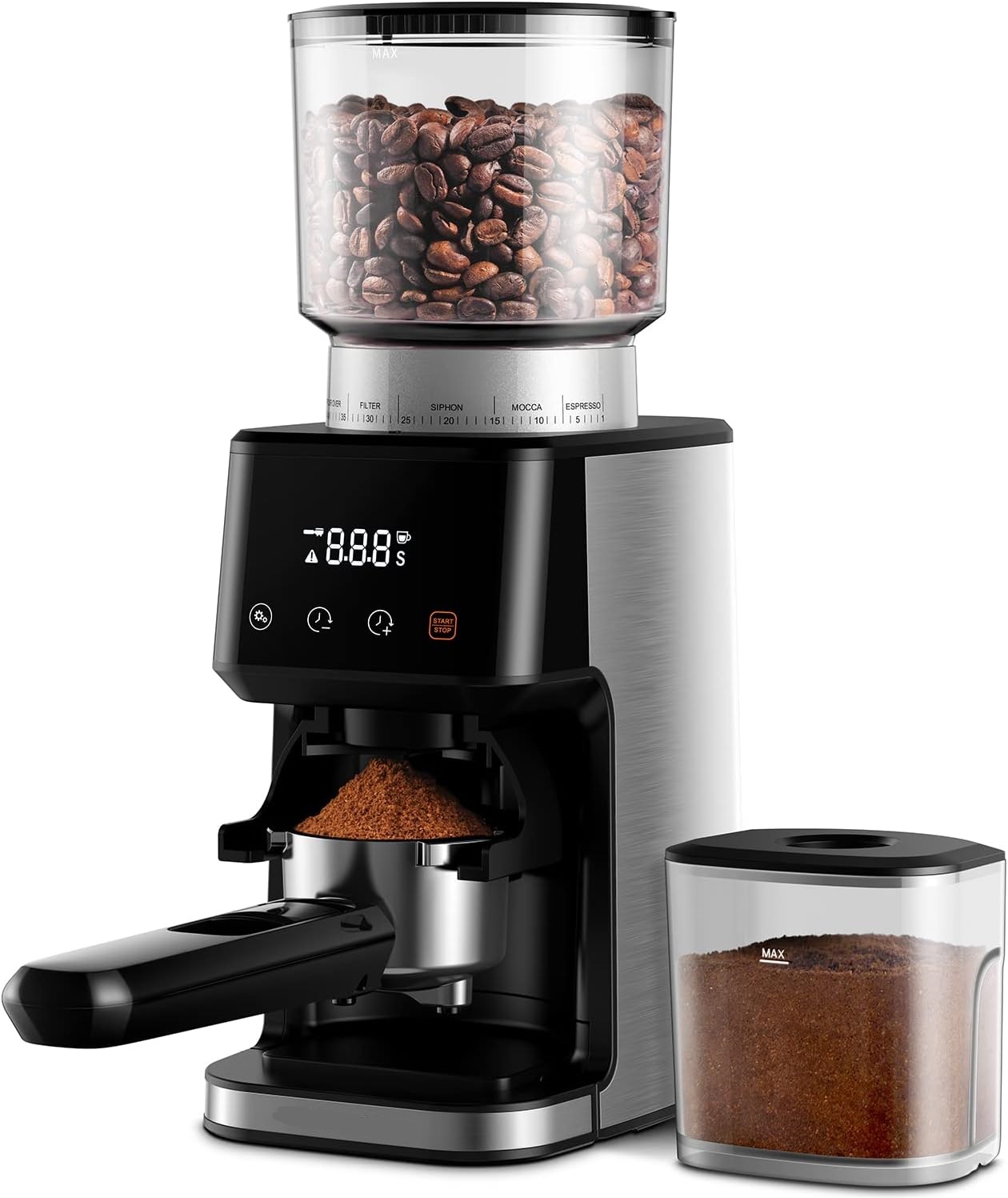 Conical Burr Espresso Coffee Grinder Electric