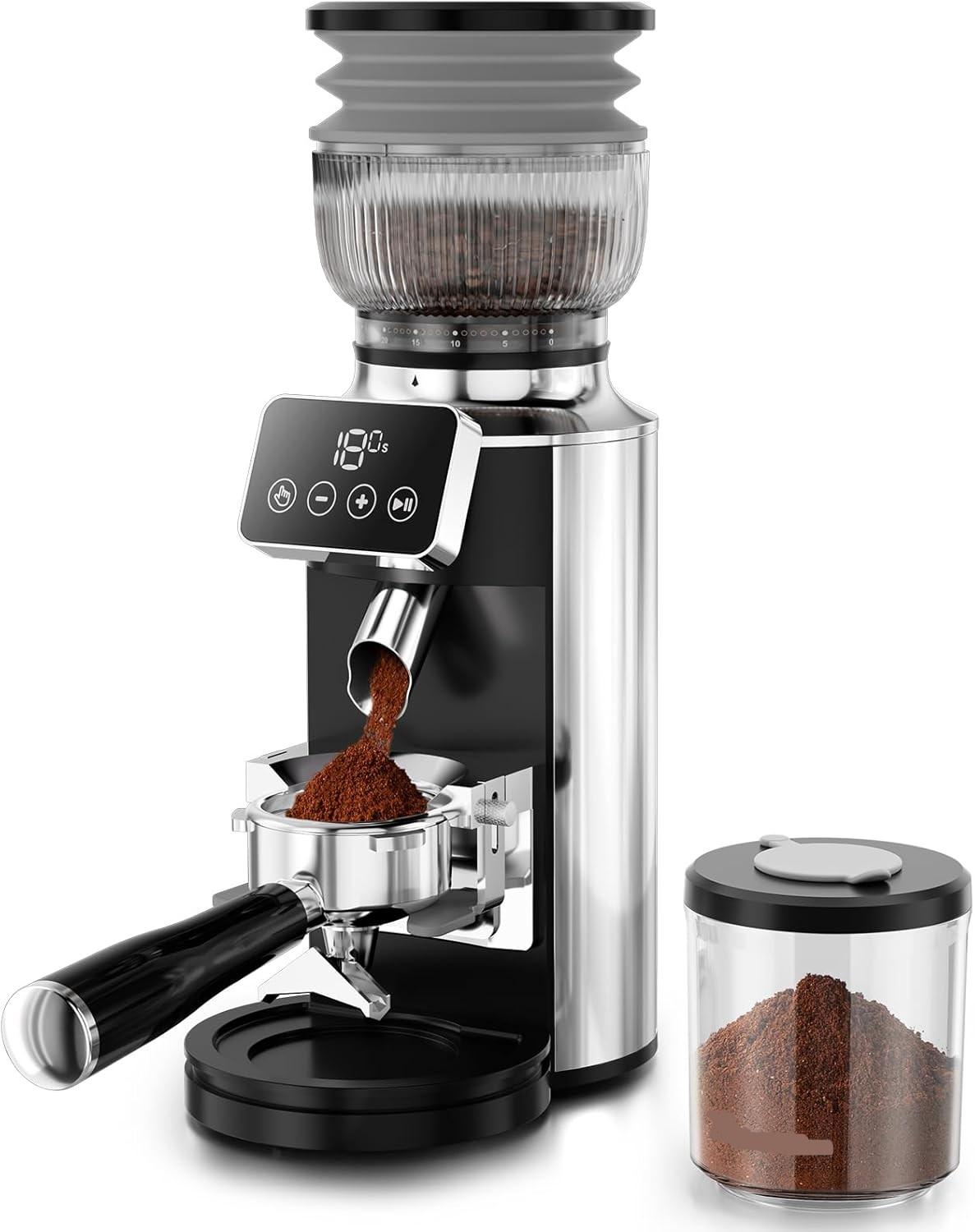 Burr Coffee Grinder 30 Precise Setting&Anti-Static 