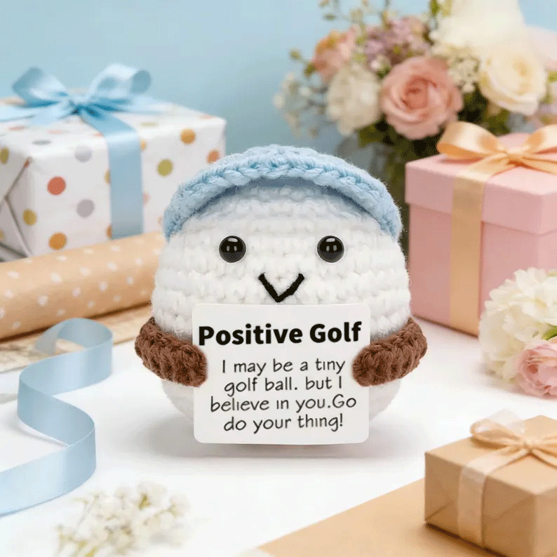 ⛳Positive Golf Crochet Buddy