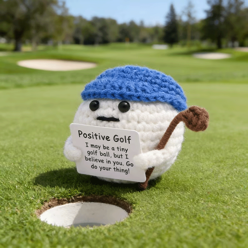 ⛳Positive Golf Crochet Buddy