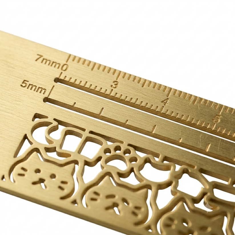 Cute Cat Bookmark Ruler