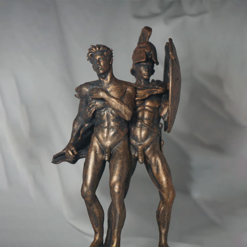 Achilles and Patroclus Statue