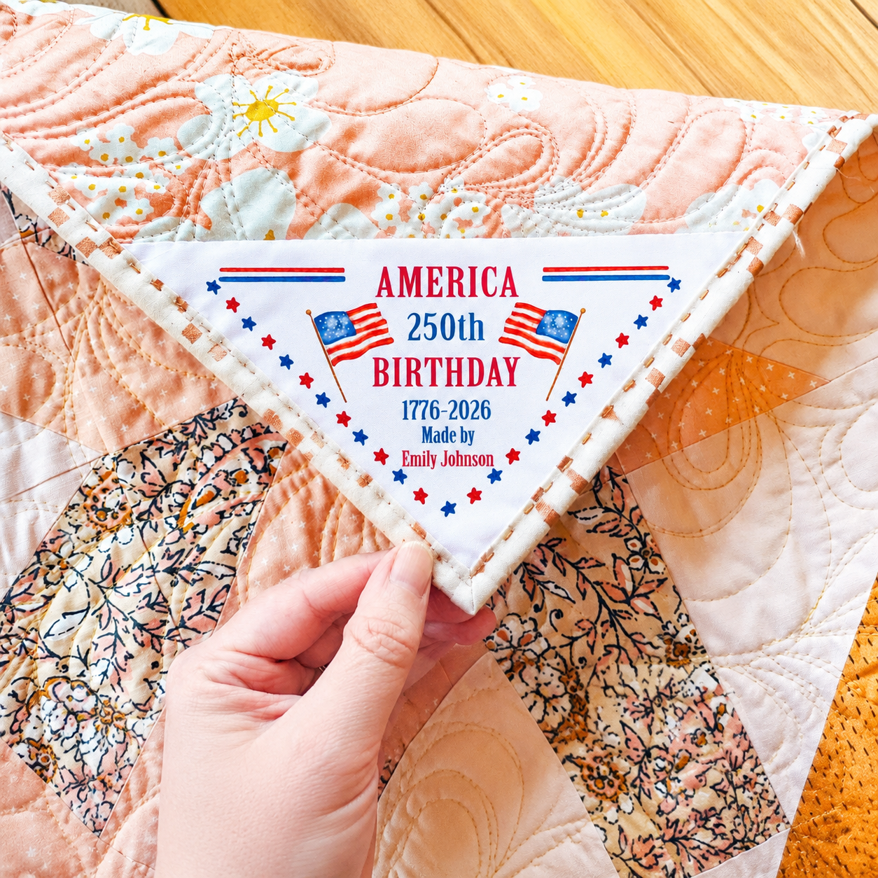 🎁Last Day 60% OFF - America 250th Birthday Quilt Labels