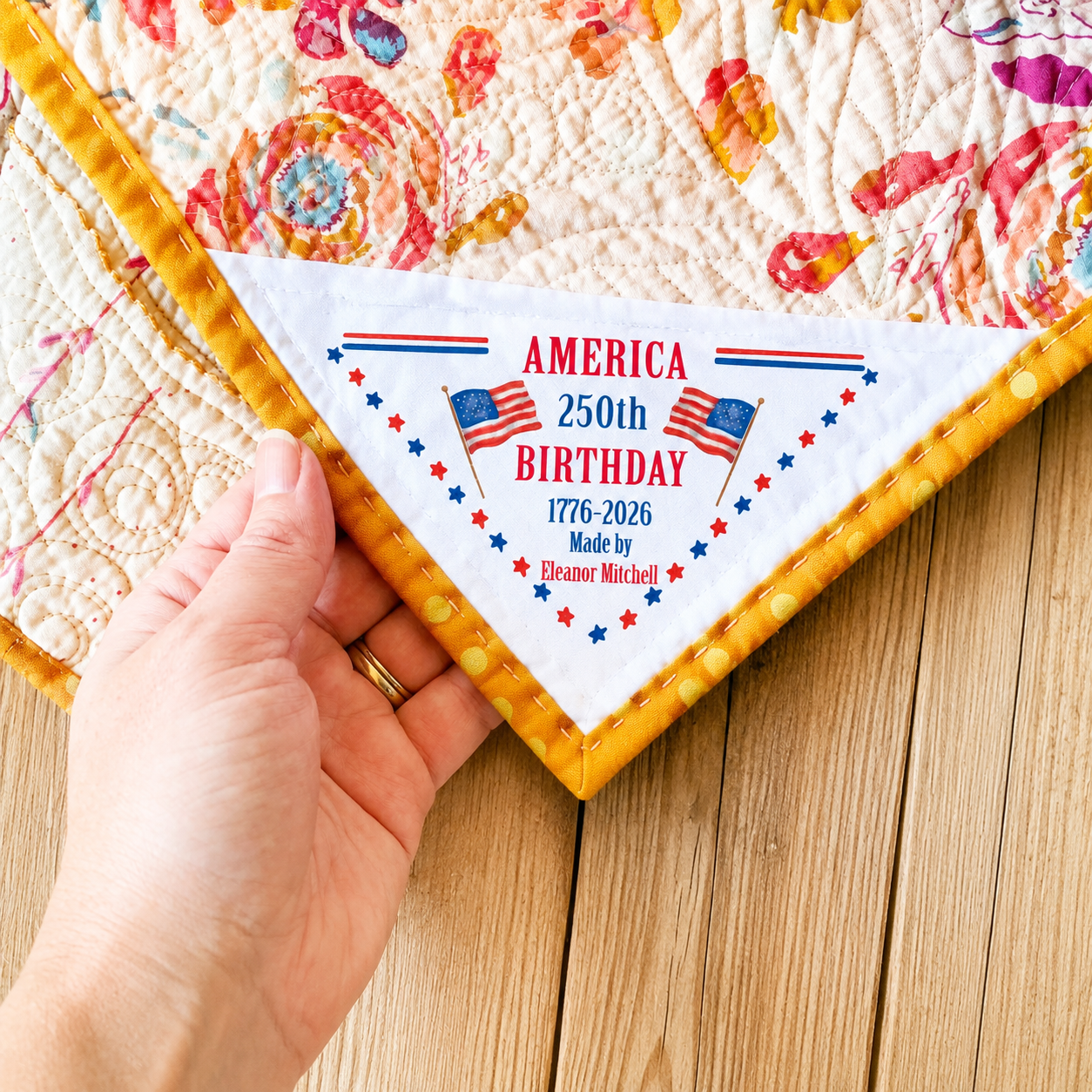🎁Last Day 60% OFF - America 250th Birthday Quilt Labels