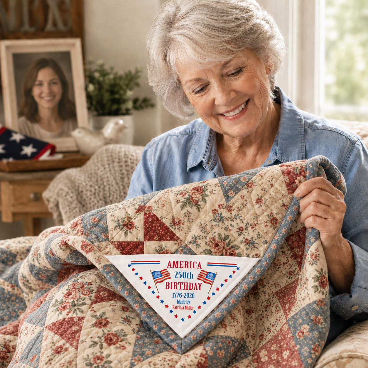 🎁Last Day 60% OFF - America 250th Birthday Quilt Labels