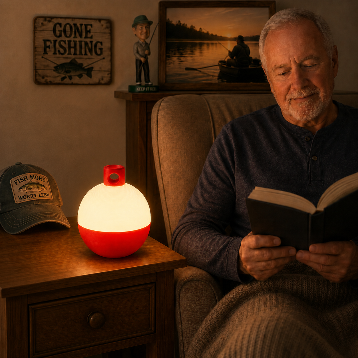 🎣Last Day 60% OFF - Fishing Bobber Night Light