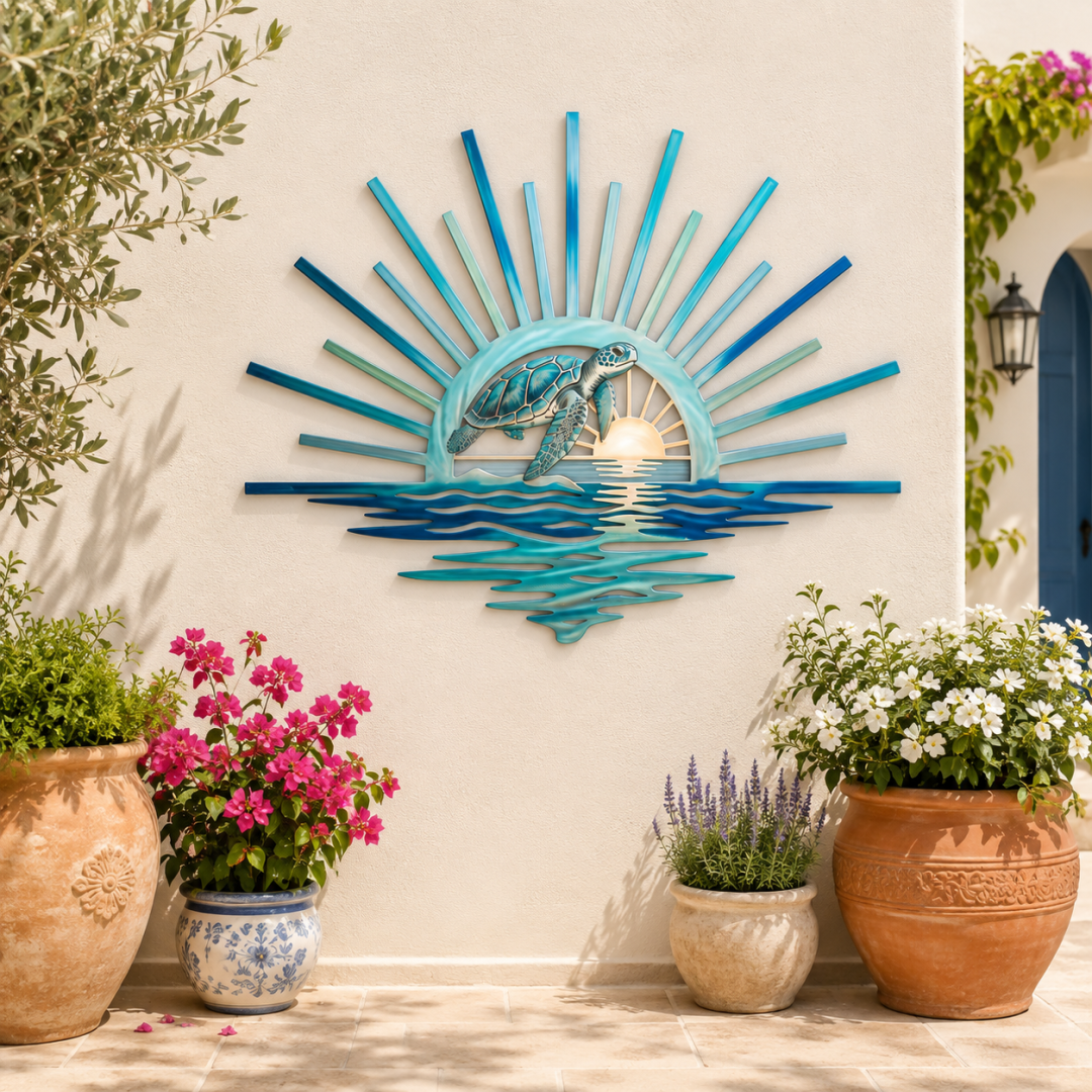 Sea Turtle design detail