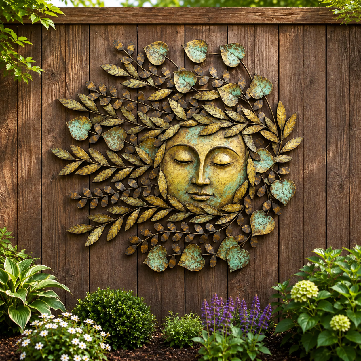 Forest Goddess Garden Wall Decor