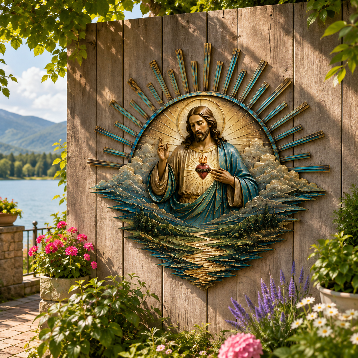 Sacred Heart of Jesus Wall Decor