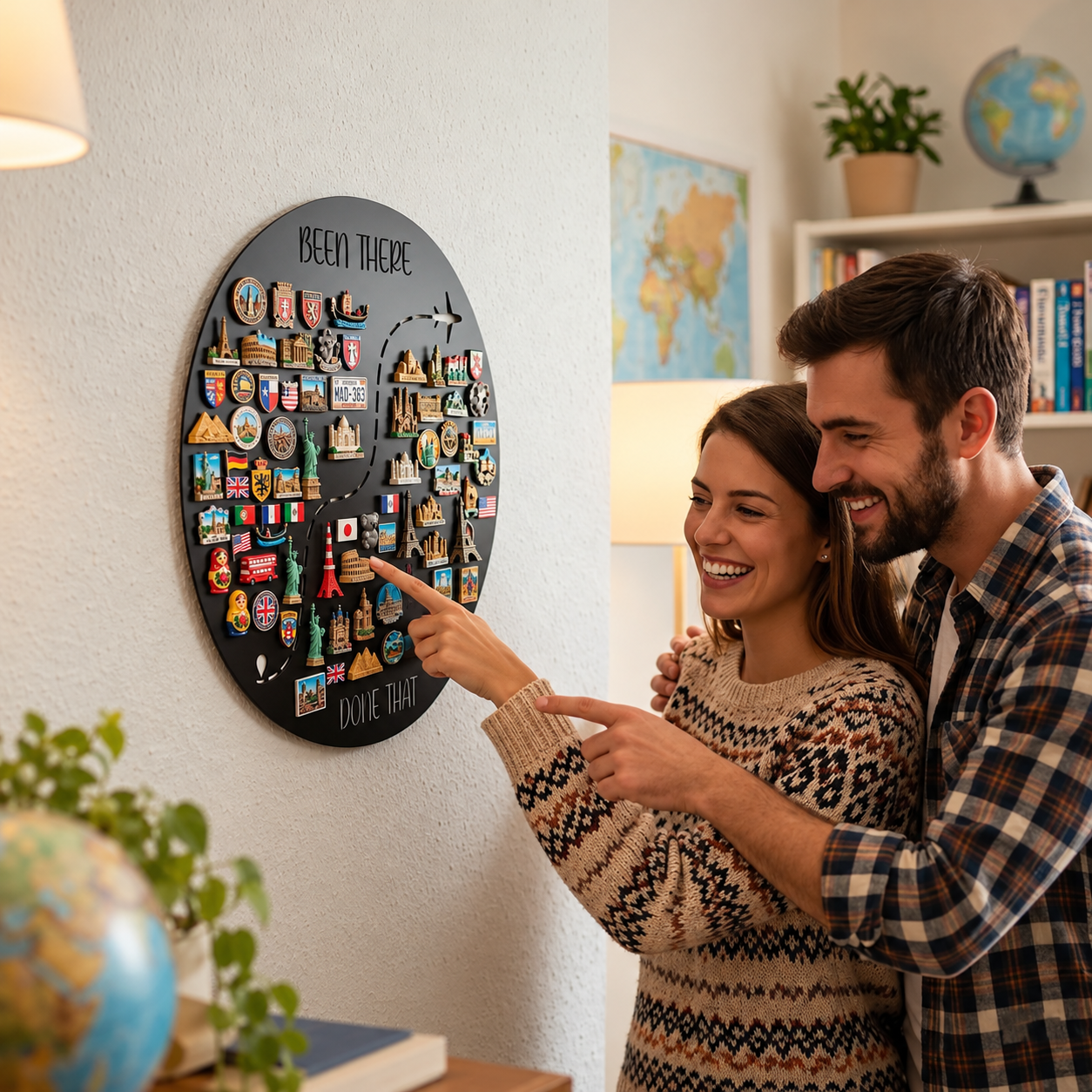 Travel Magnet Board