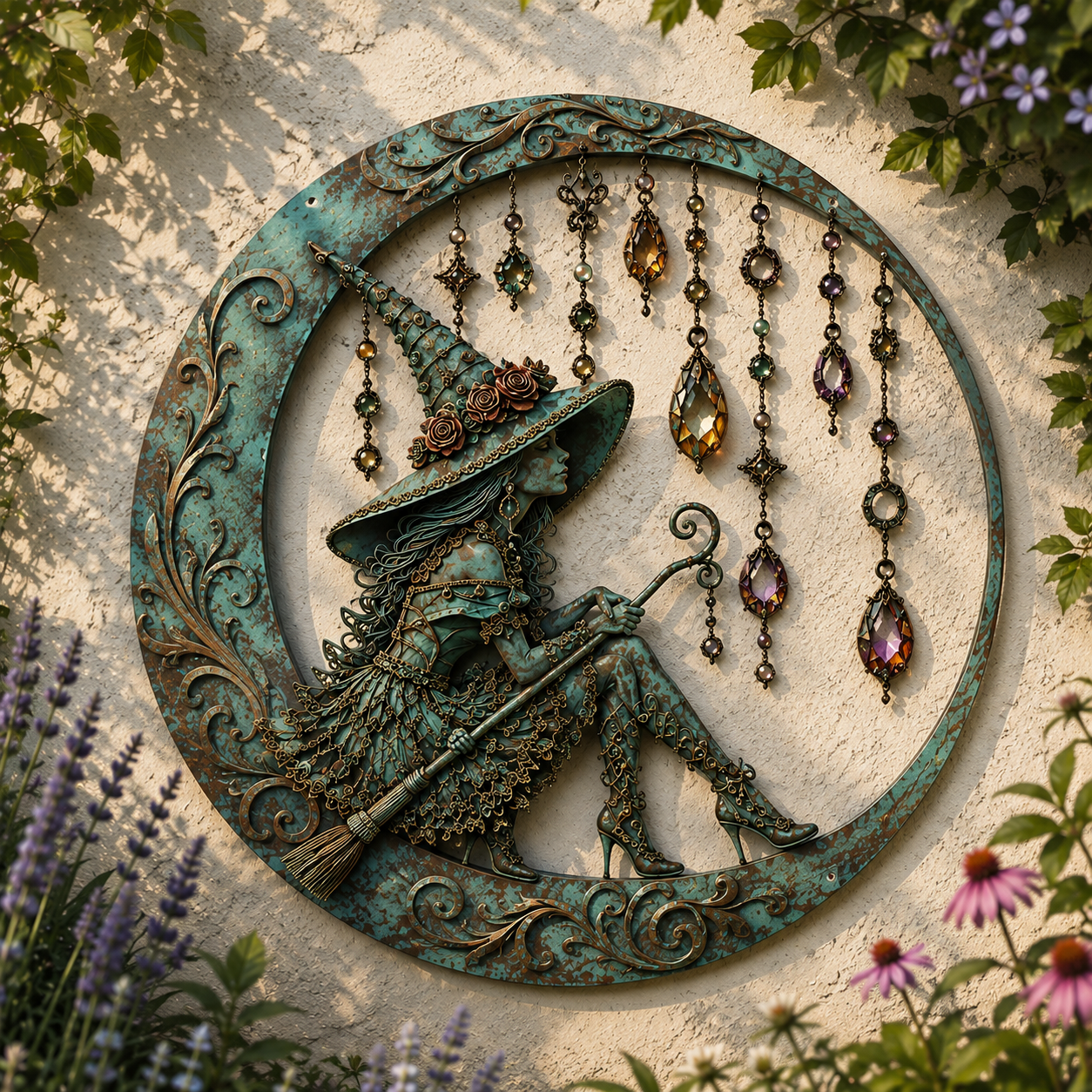 Witch Moon Wall Decor