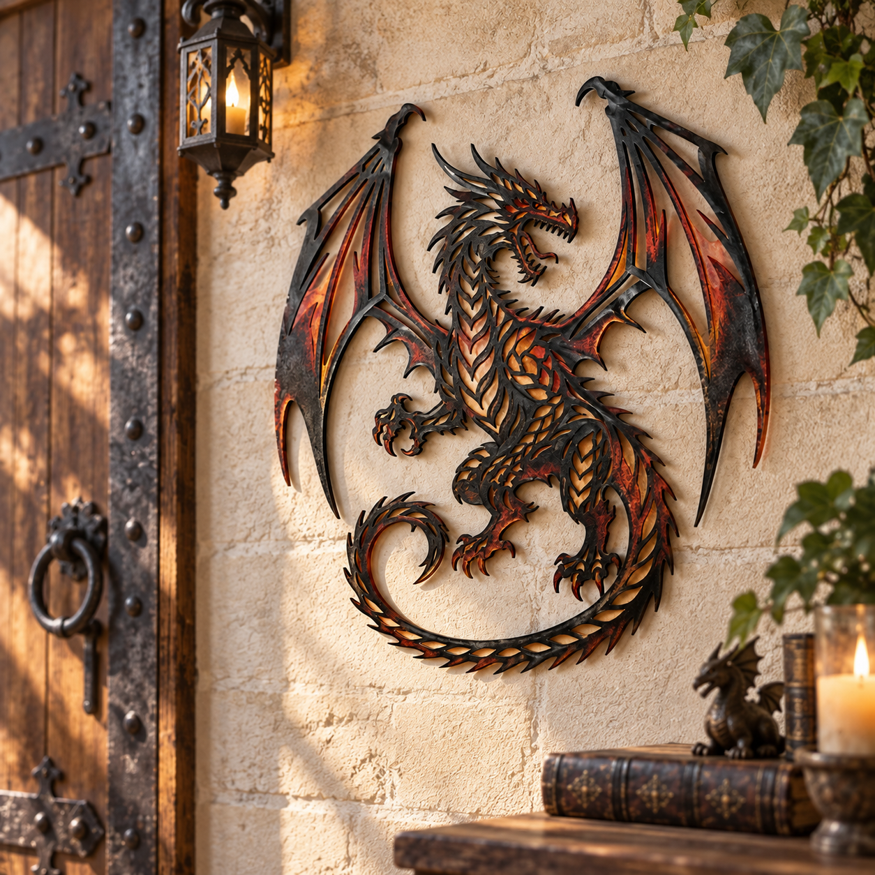 Dragon Metal Wall Art