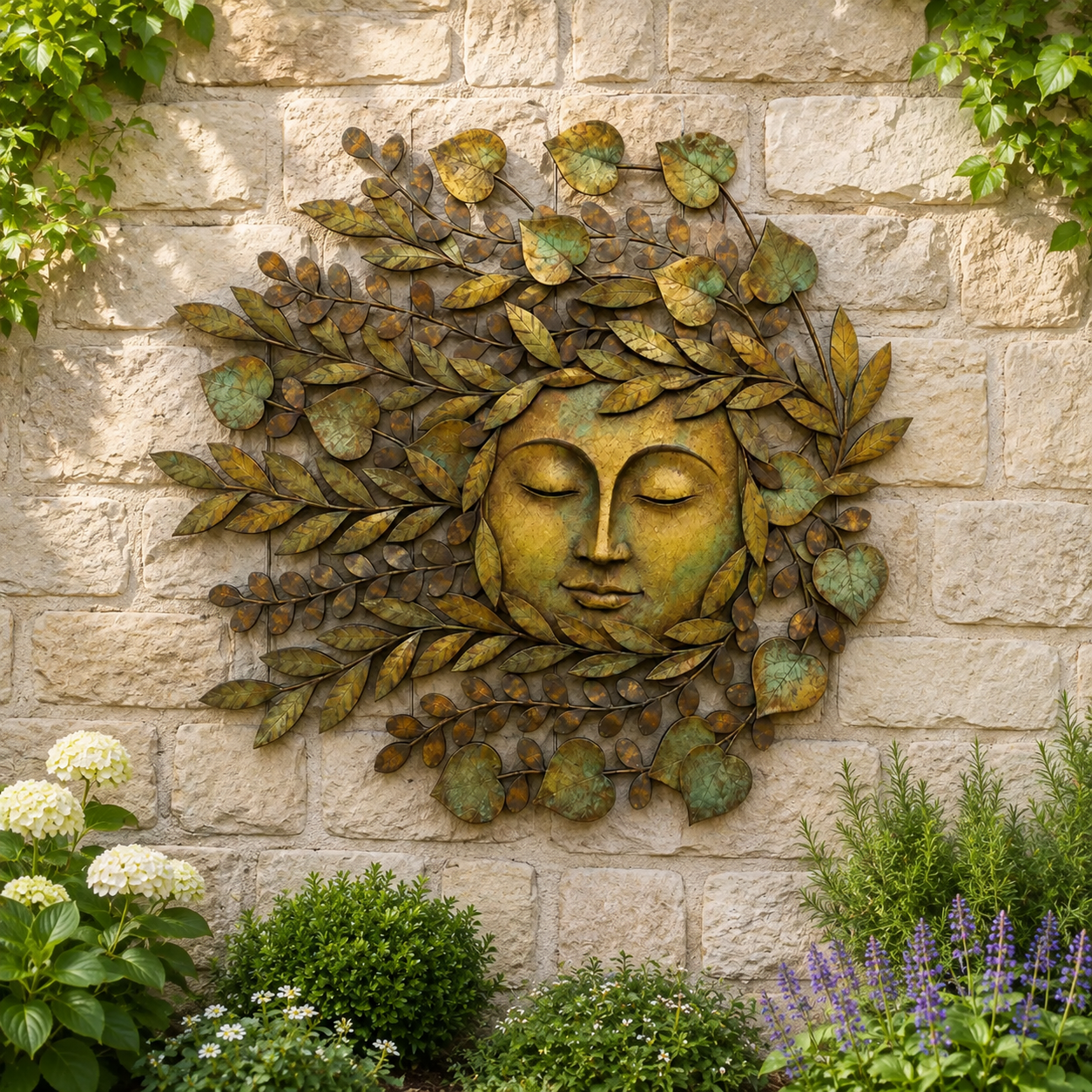 Forest Goddess Garden Wall Decor