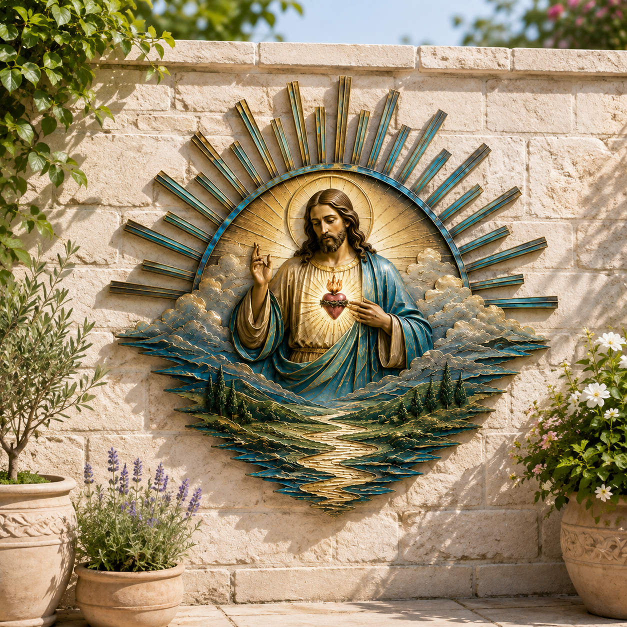 Sacred Heart of Jesus Wall Decor
