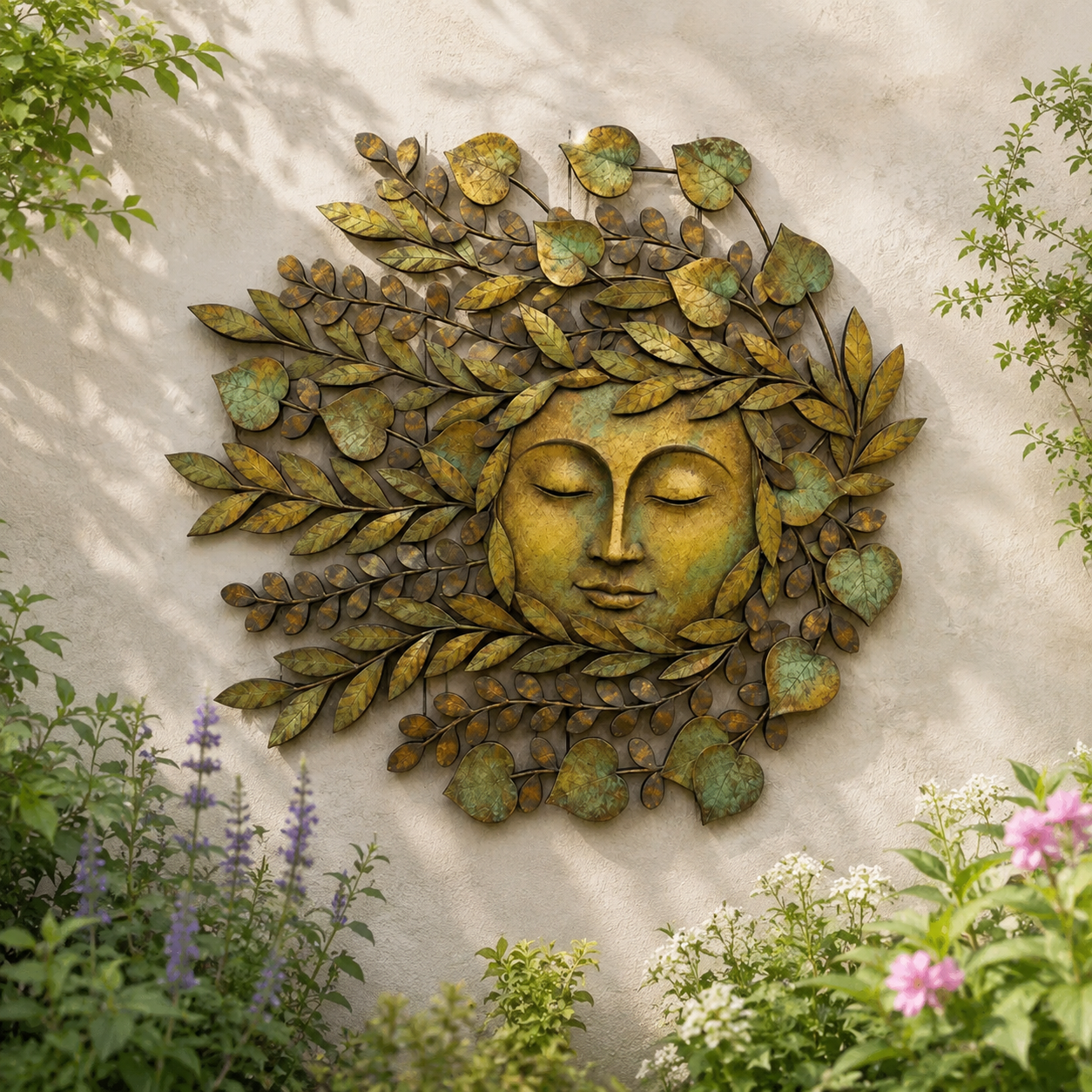 Forest Goddess Garden Wall Decor