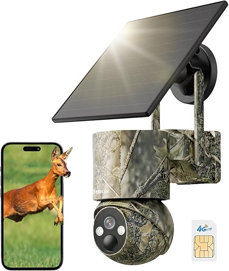 4G LTE mobilansluten spårkamera