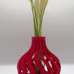 Dynamic openwork vase, minimalist geometric center decoration