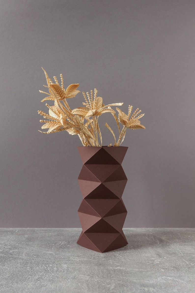 Natural Straw Woven Bouquet, Handmade Gift Home Decor