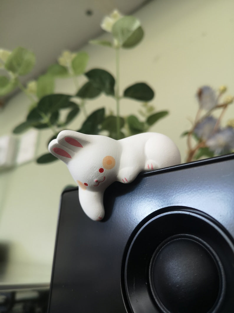 Cute Rabbit Desktop Ornament, Minimalist Desktop Home Decor