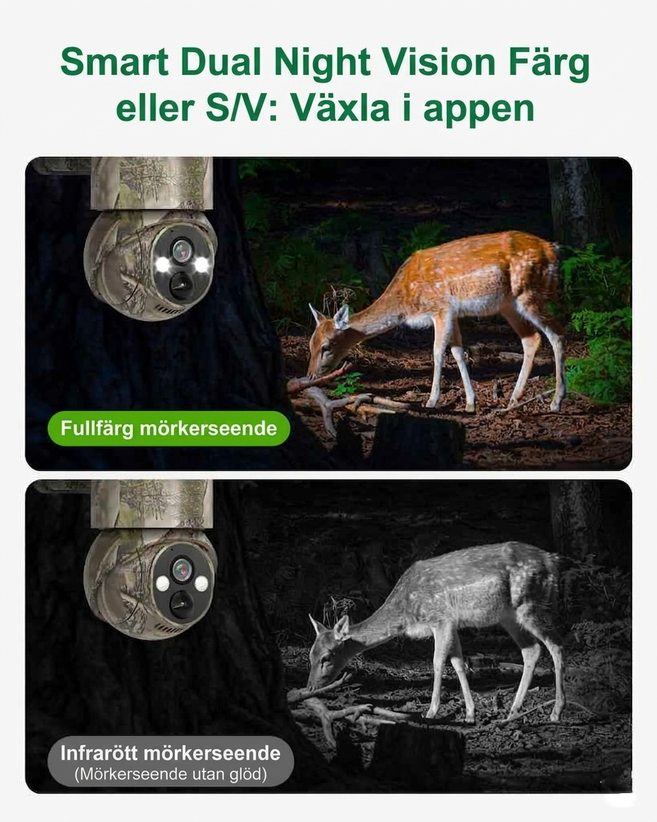 4G LTE mobilansluten spårkamera