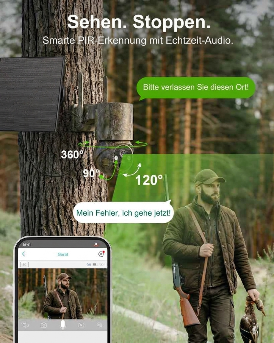 [Copy]4G LTE-Mobilfunkverbindung Wildkamera