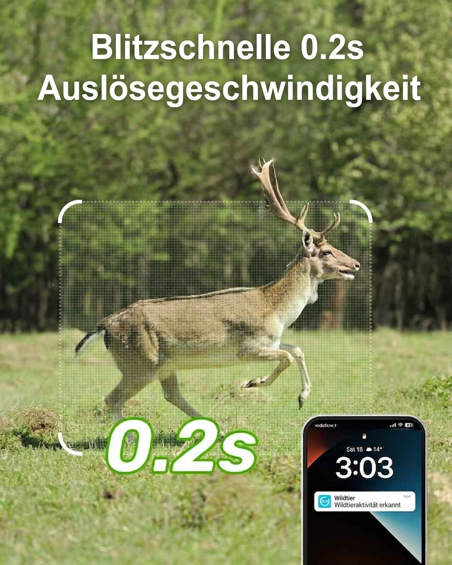 [Copy]4G LTE-Mobilfunkverbindung Wildkamera