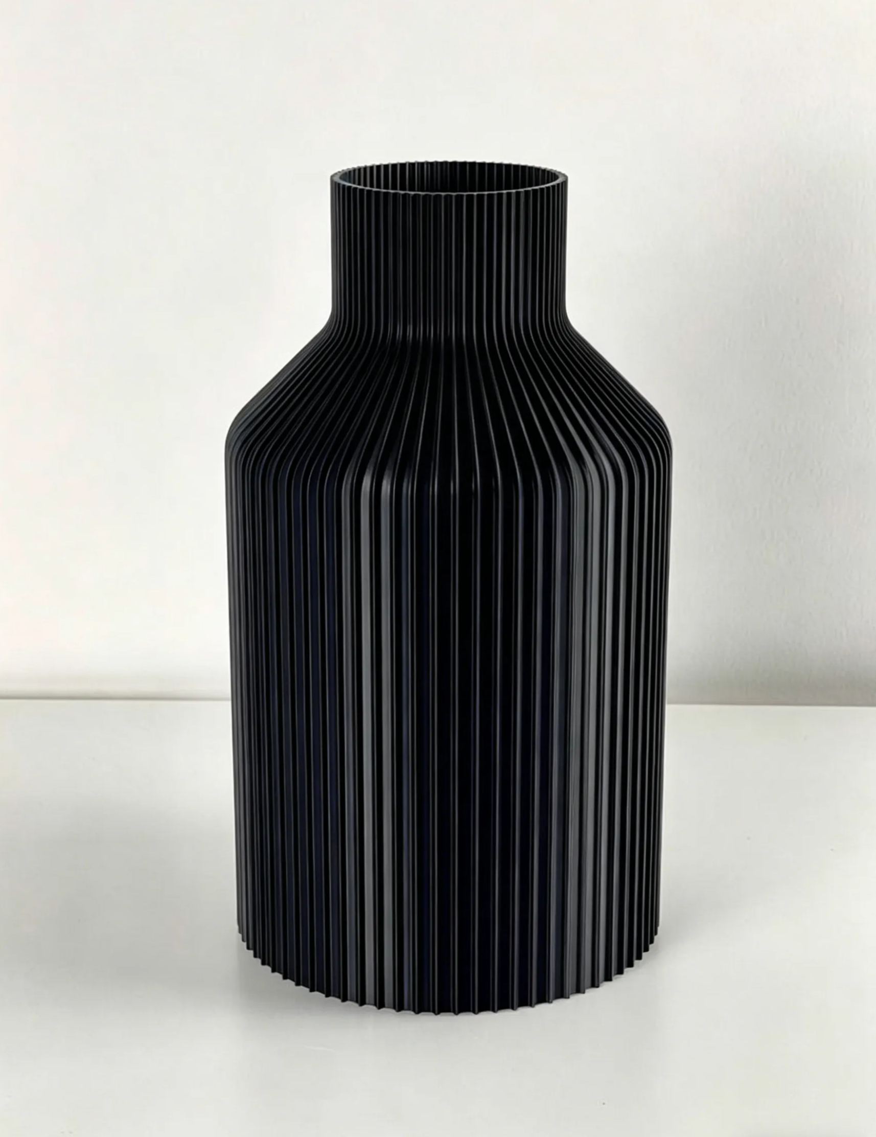 3D Printed Vase, Modern Sustainable Dried Flower Home Decor