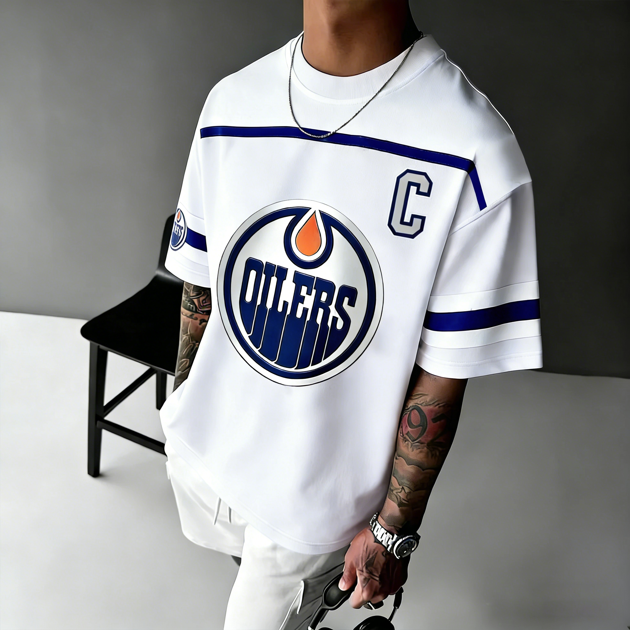 Unisex  "Edmonton Oilers"  Inspired Trendy T-shirt