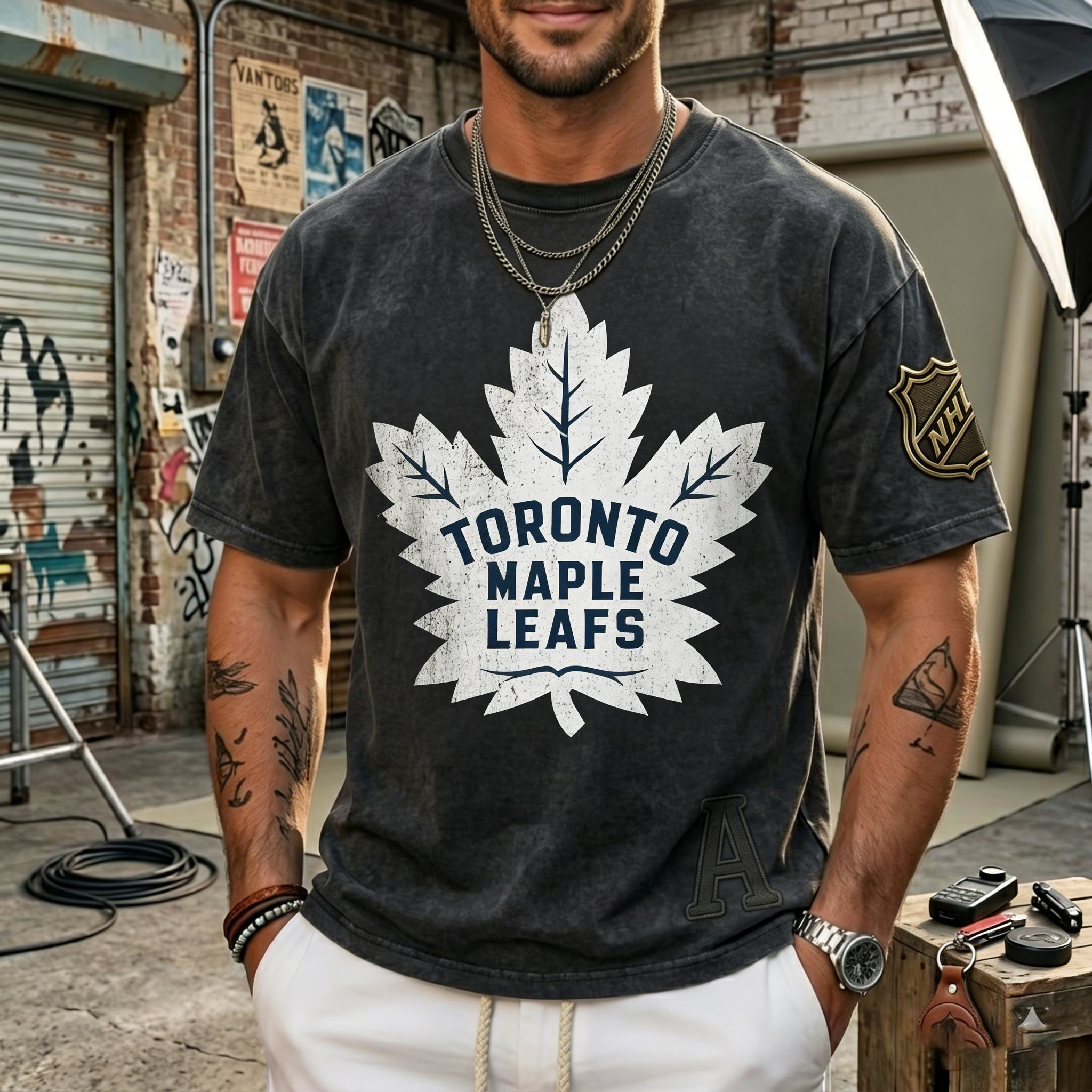 Unisex  "Toronto maple leafs"  Inspired Trendy T-shirt