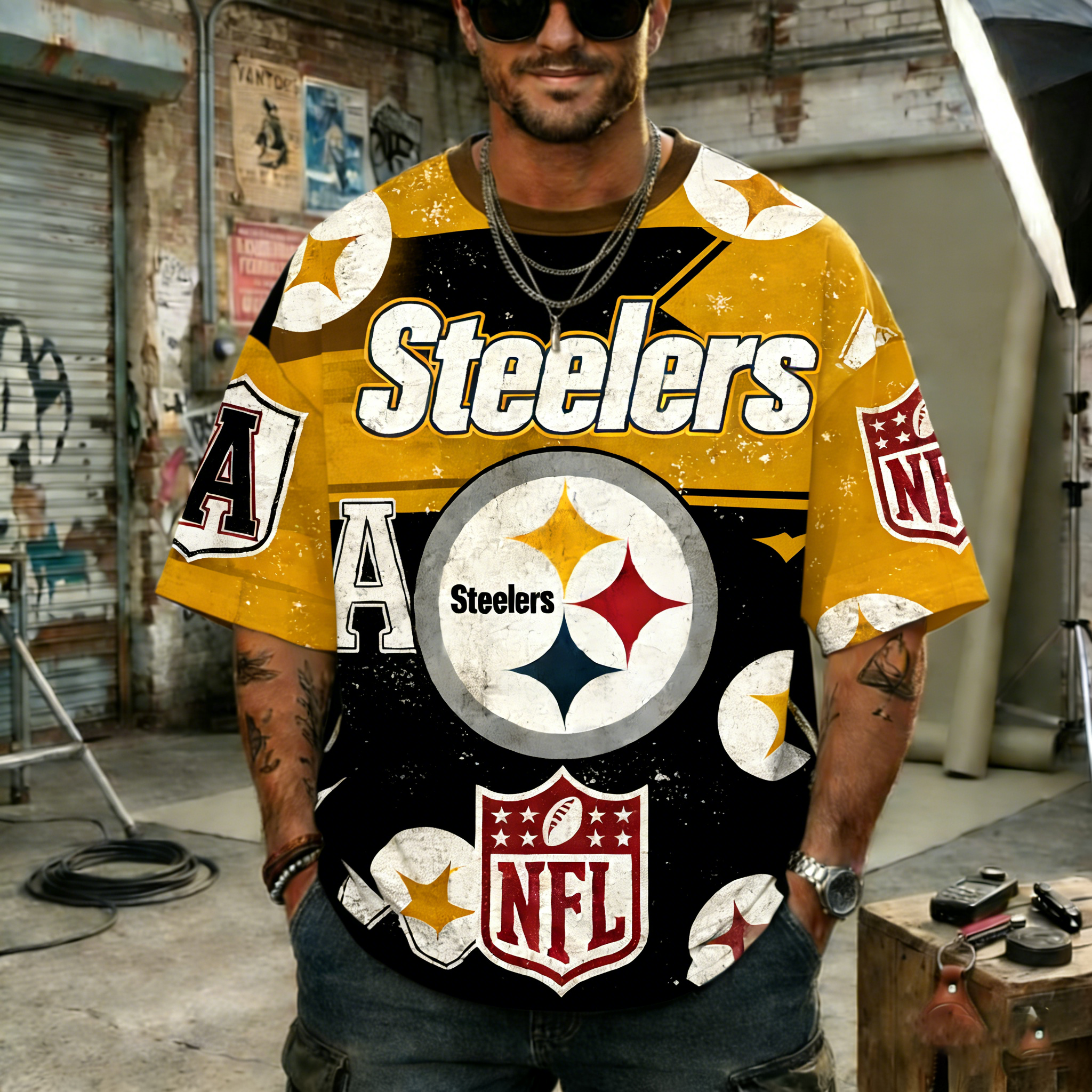Unisex  "Pittsburgh Steelers"  Inspired Trendy T-shirt