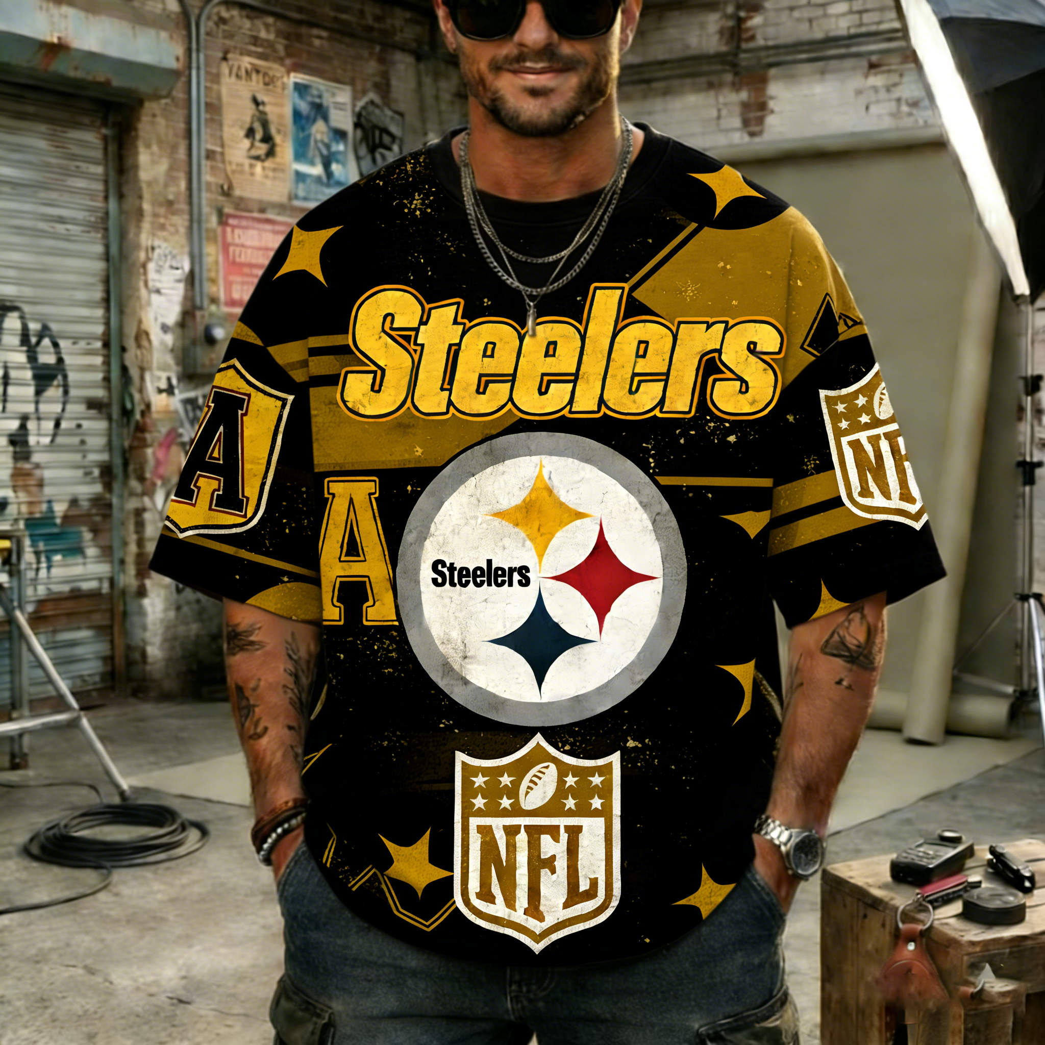 Unisex  "Pittsburgh Steelers"  Inspired Trendy T-shirt