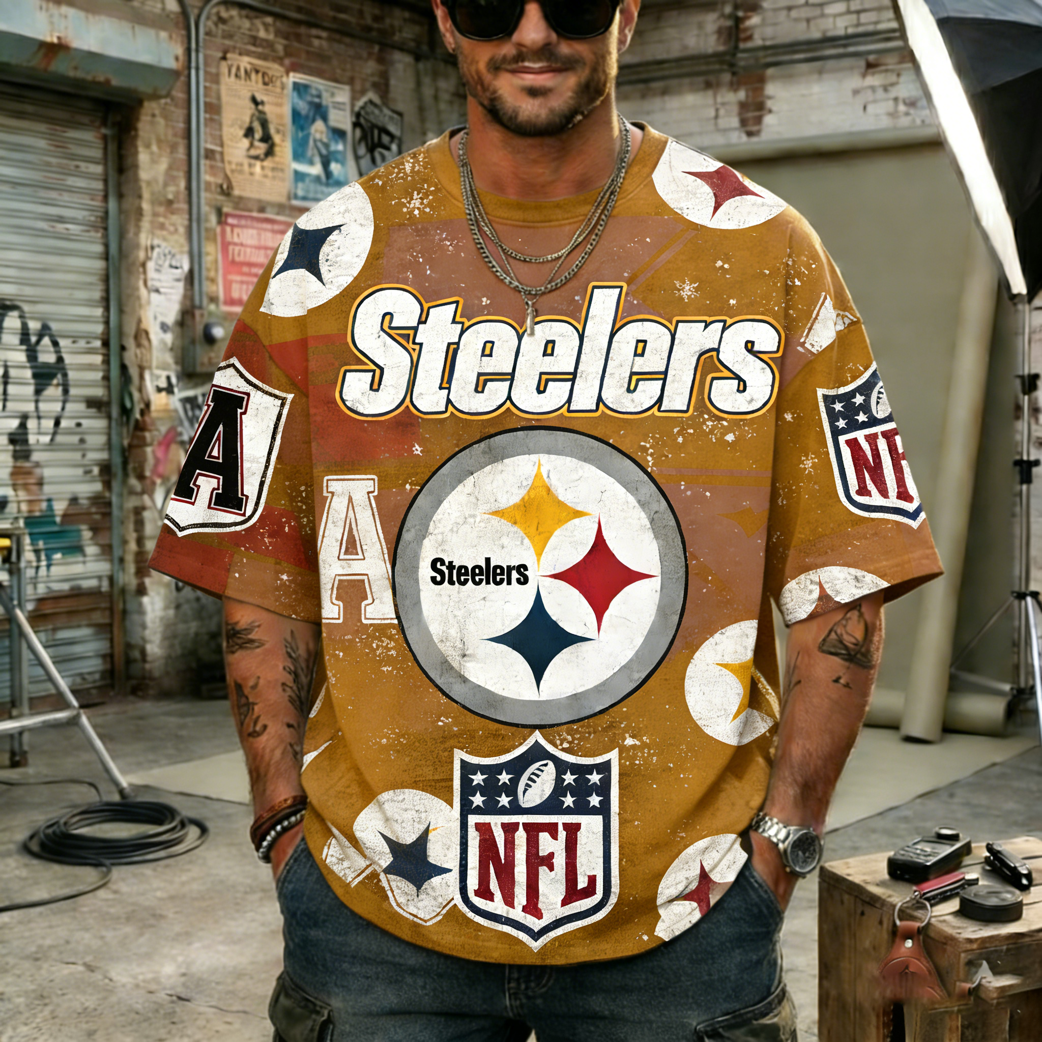 Unisex  "Pittsburgh Steelers"  Inspired Trendy T-shirt
