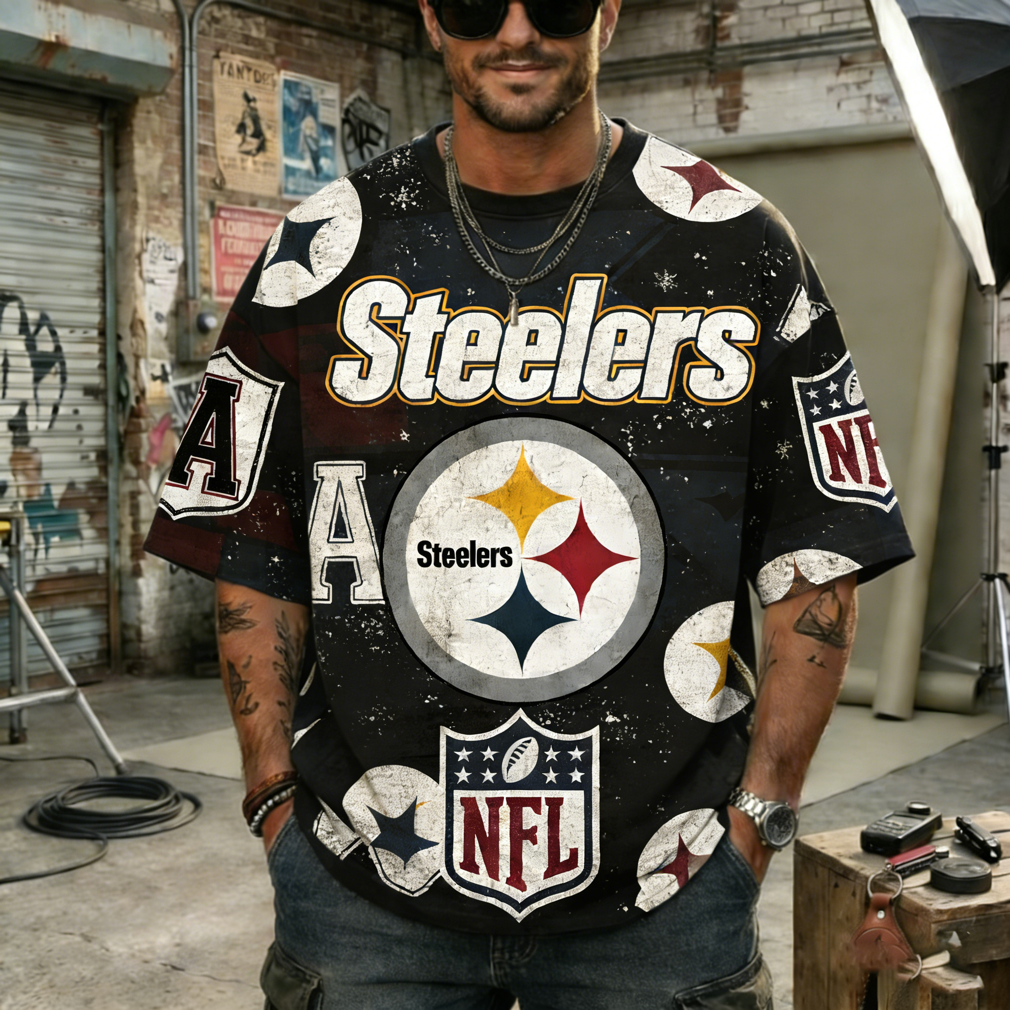 Unisex  "Pittsburgh Steelers"  Inspired Trendy T-shirt