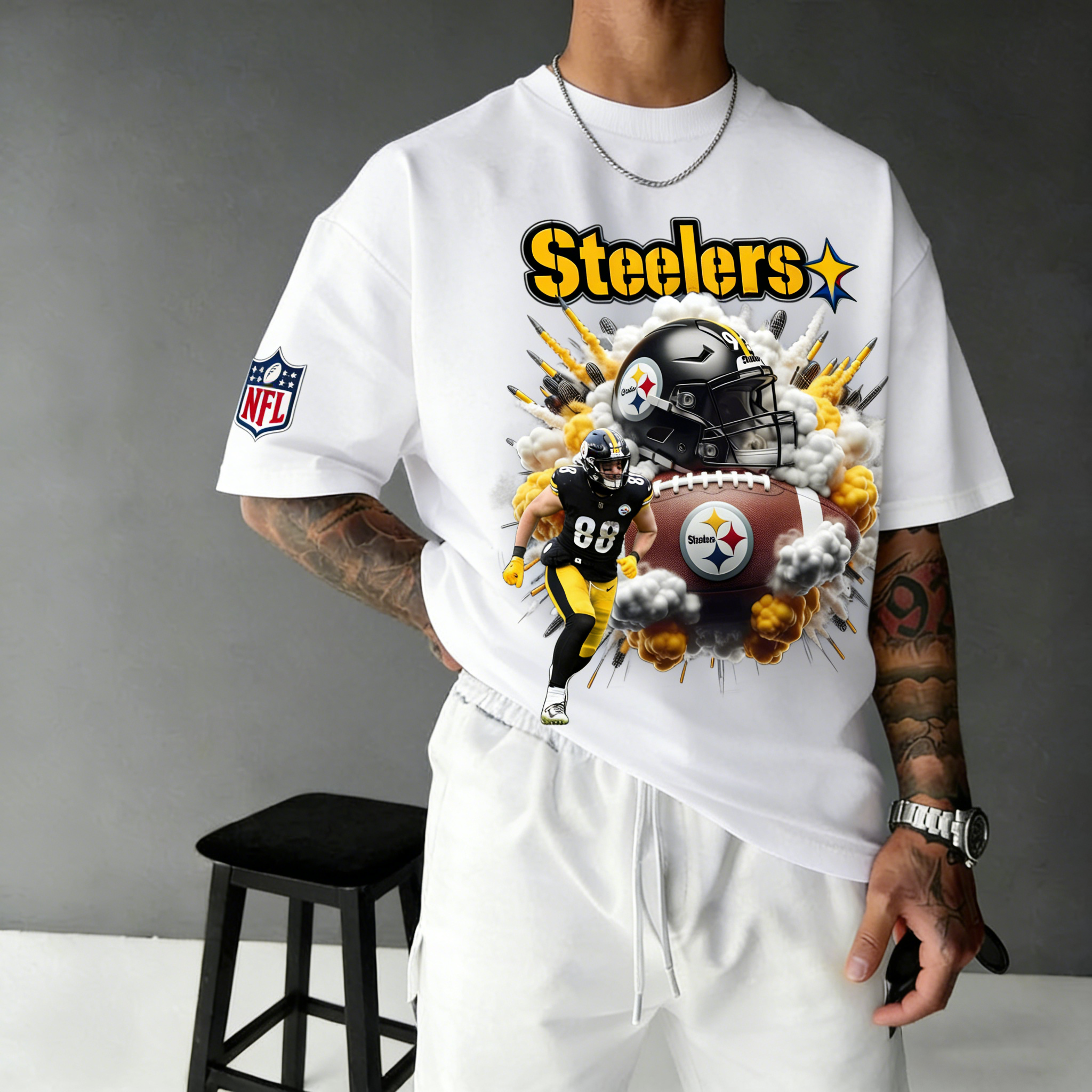 Unisex  "Pittsburgh Steelers"  Inspired Trendy T-shirt