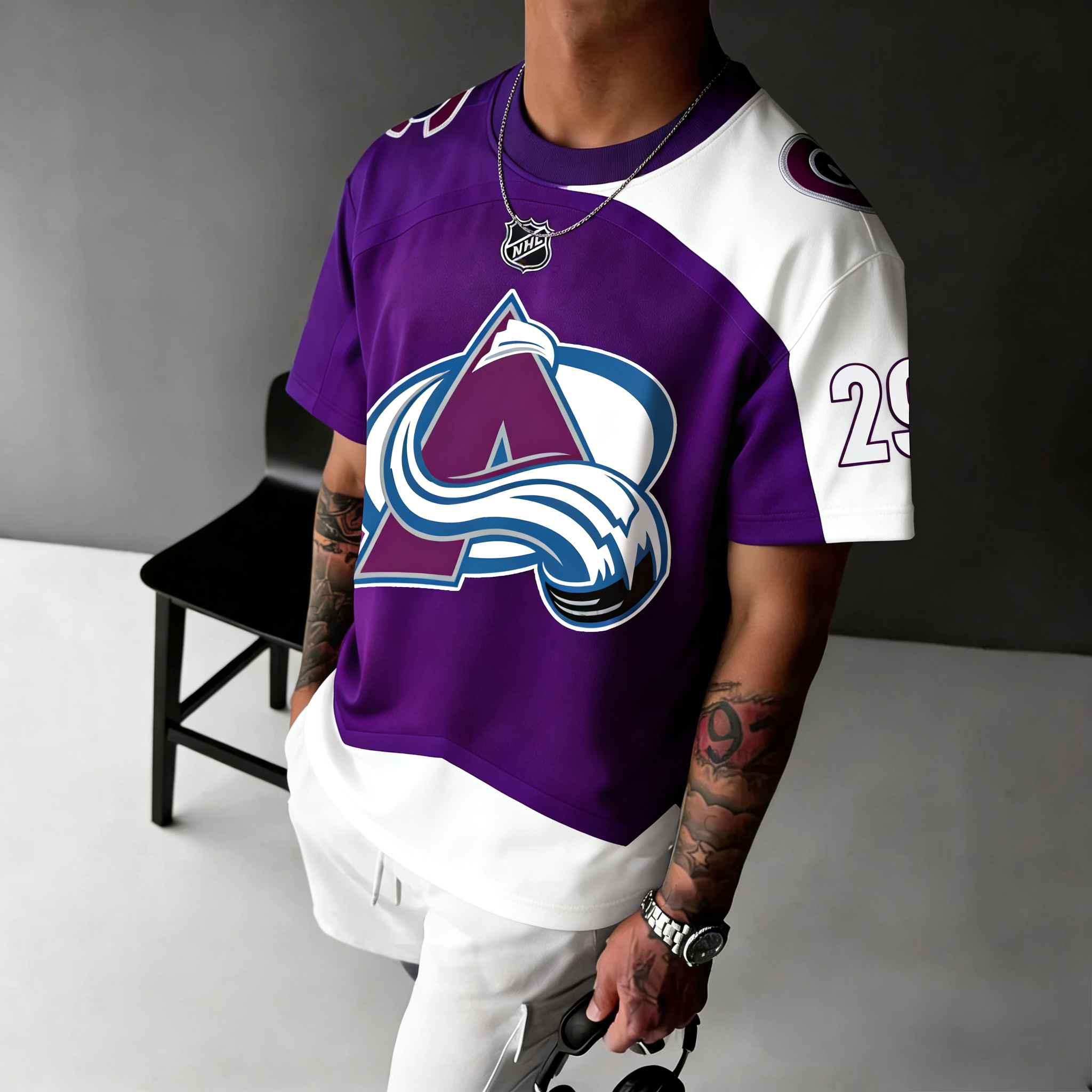 Unisex  "Colorado Avalanche"  Inspired Trendy T-shirt