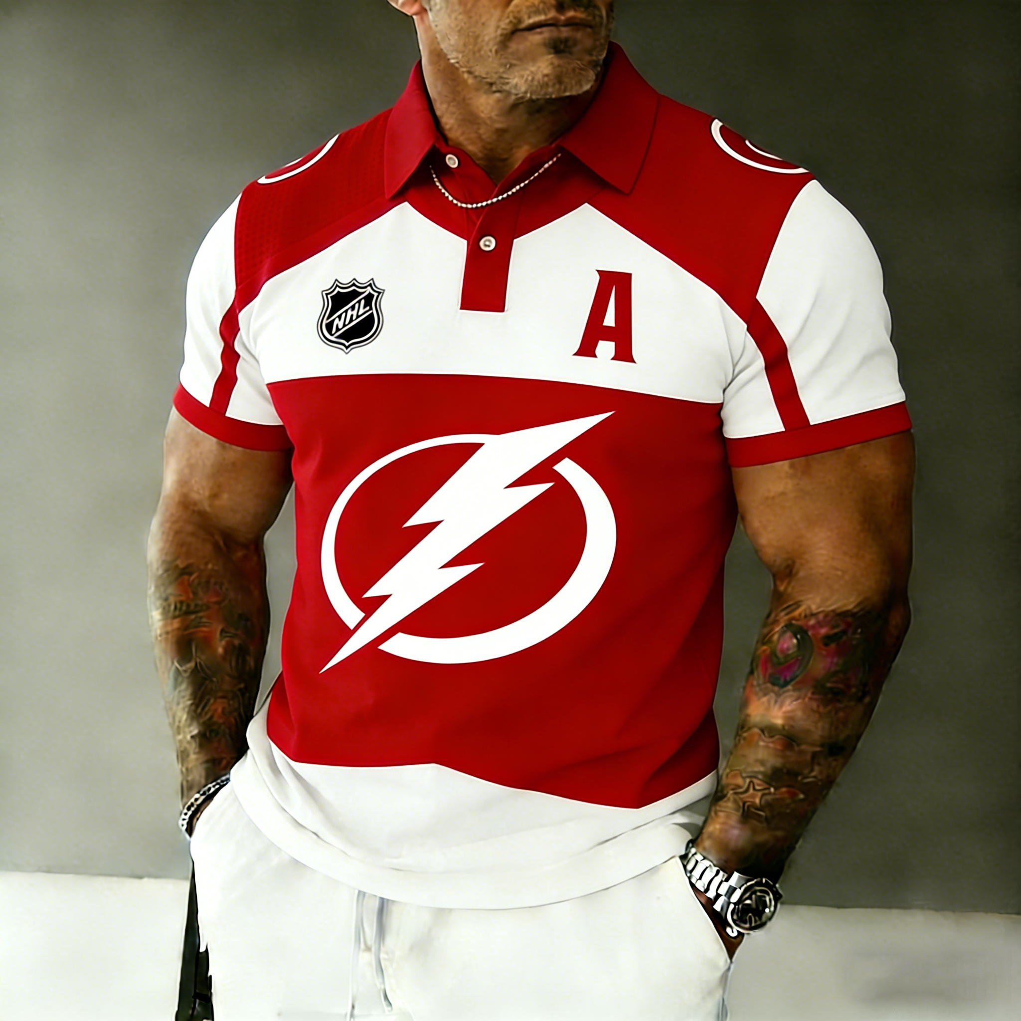 Tampa Bay Lightning Captain Polo Shirt