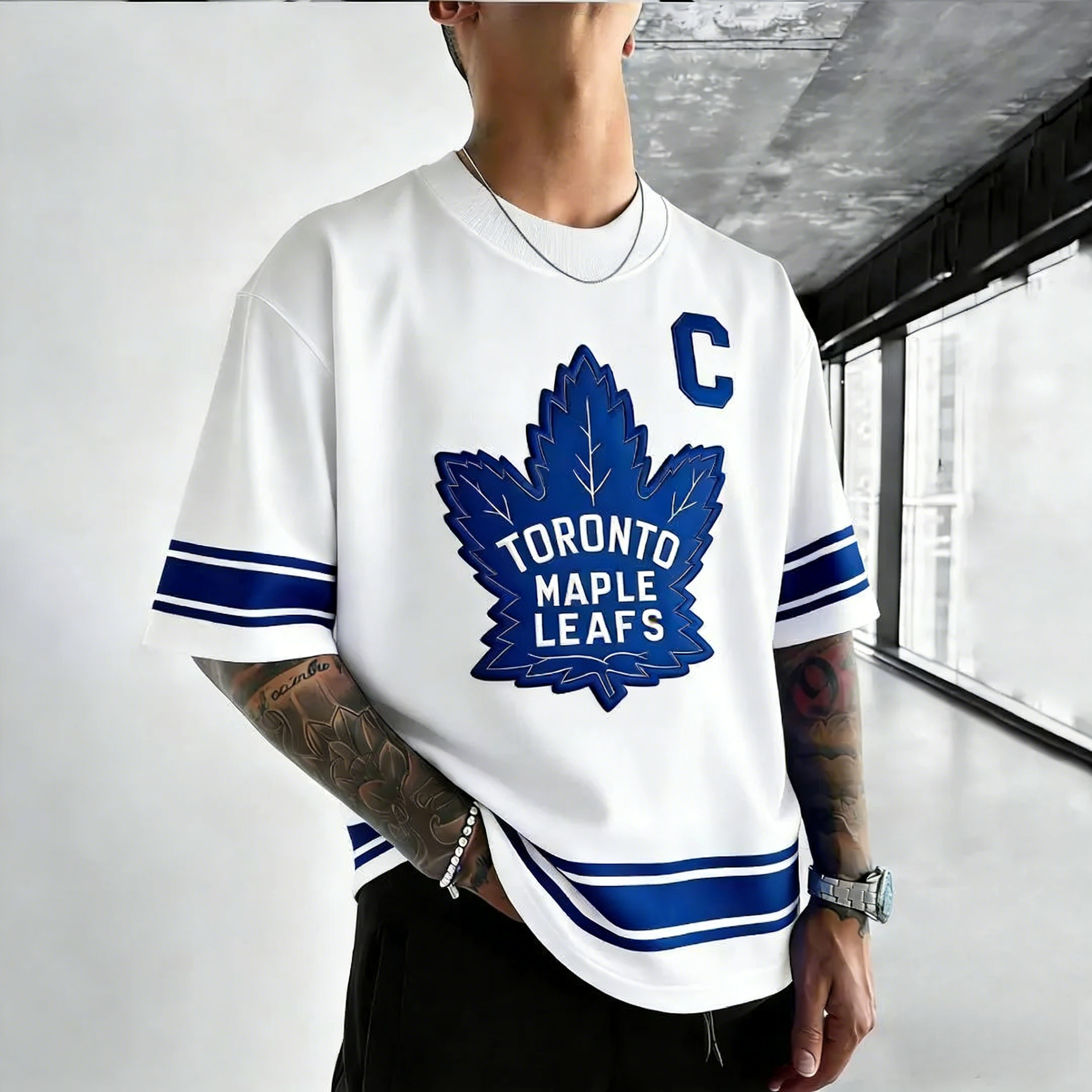 Unisex  "Toronto maple leafs"  Inspired Trendy T-shirt