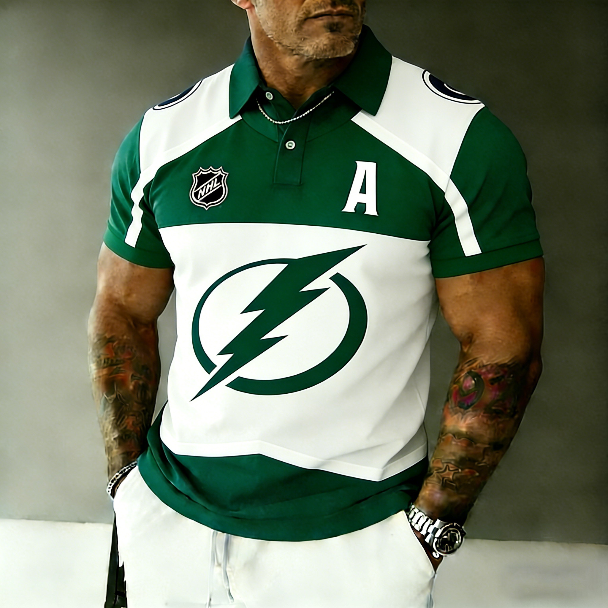 Tampa Bay Lightning Captain Polo Shirt