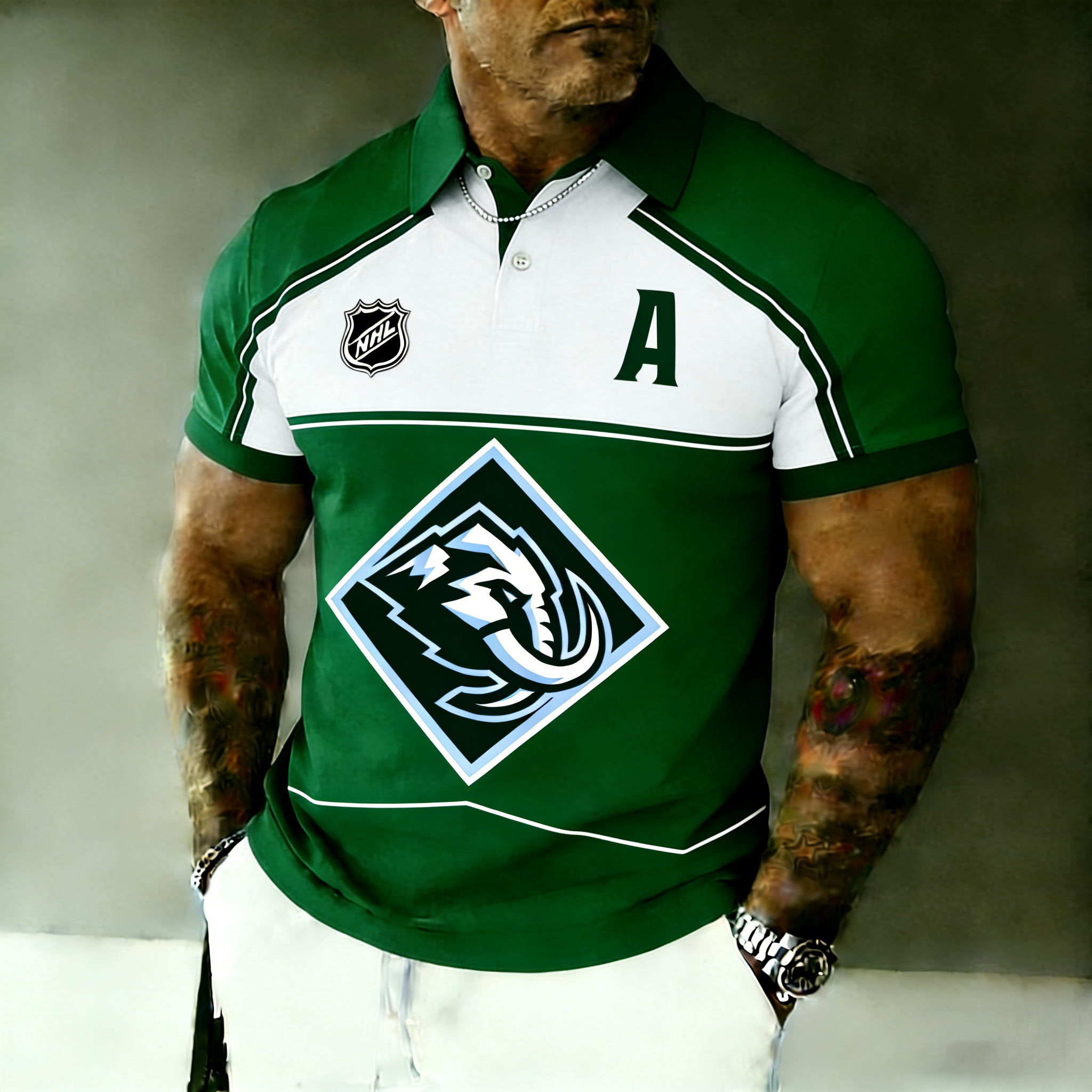 Utah Mammoth Captain Polo Shirt