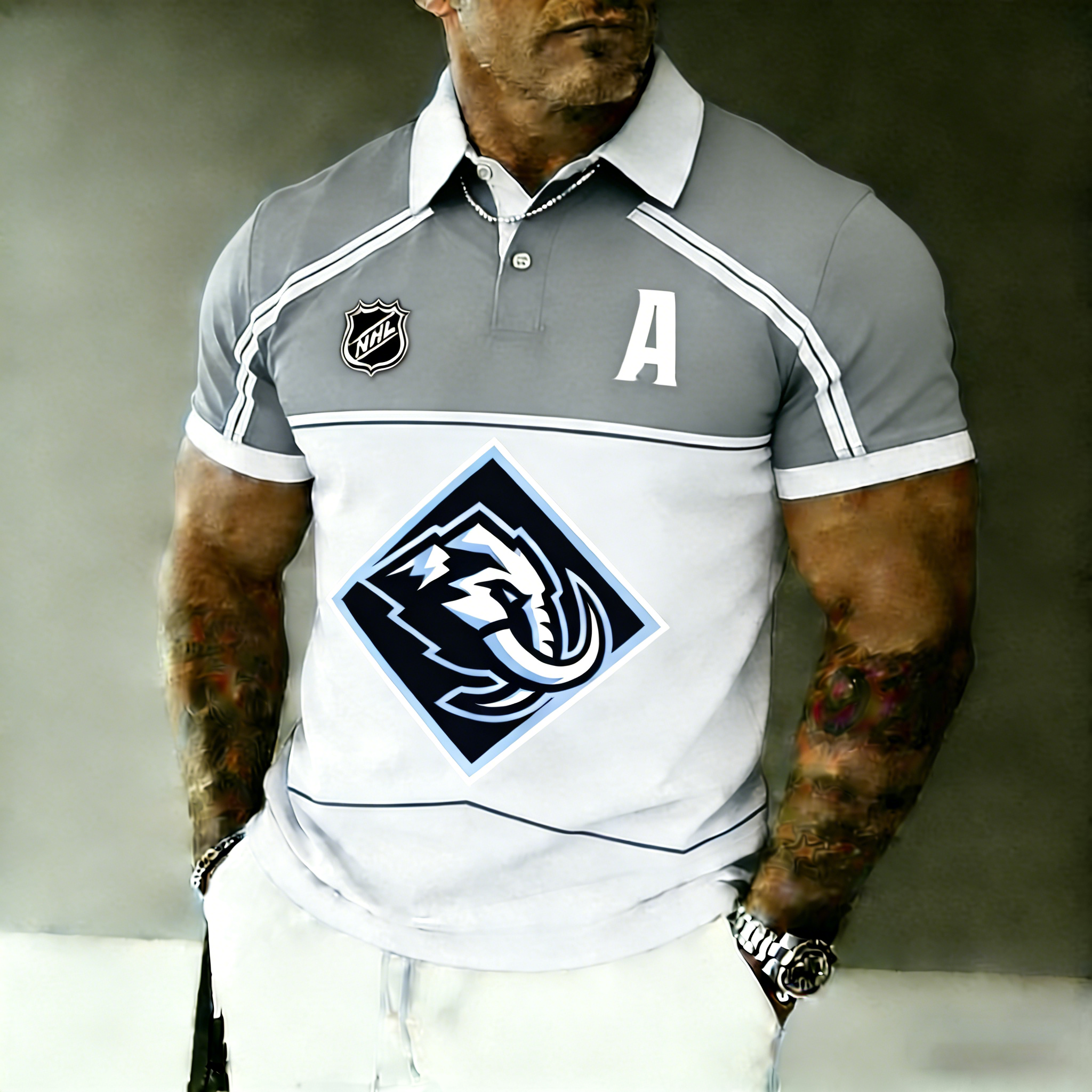 Utah Mammoth Captain Polo Shirt