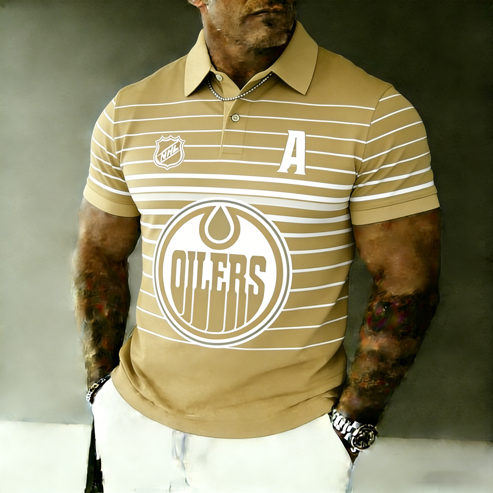 Edmonton Oilers Captain Polo Shirt