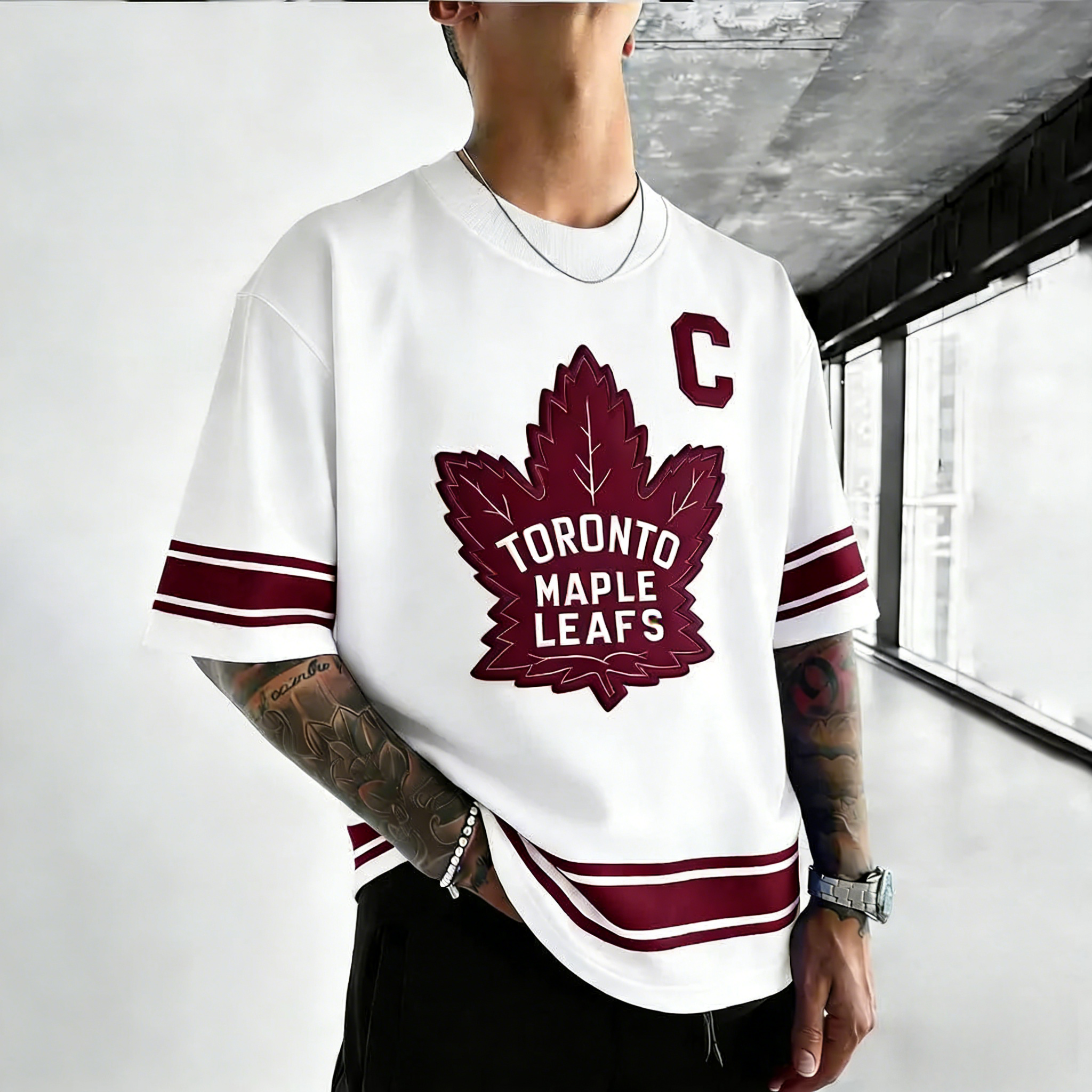 Unisex  "Toronto maple leafs"  Inspired Trendy T-shirt