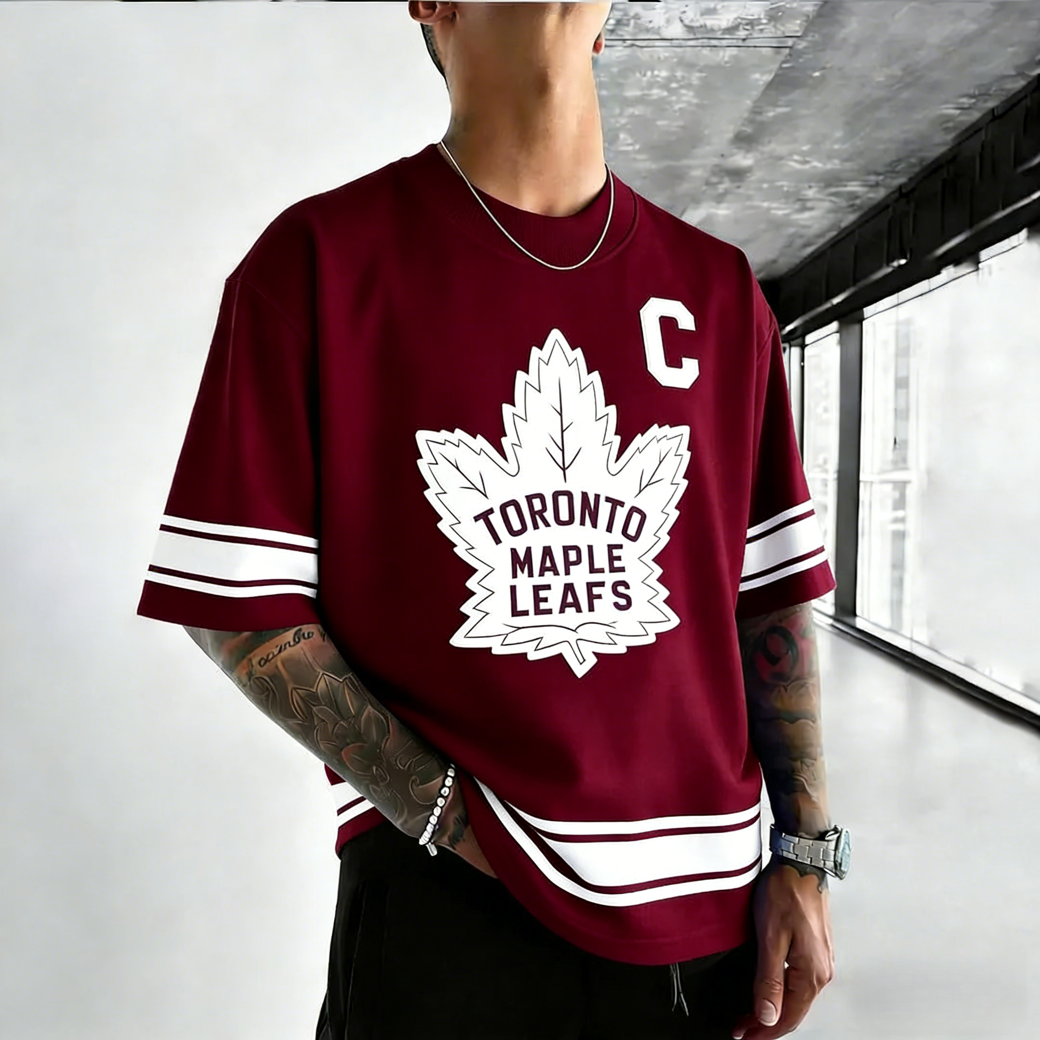 Unisex  "Toronto maple leafs"  Inspired Trendy T-shirt