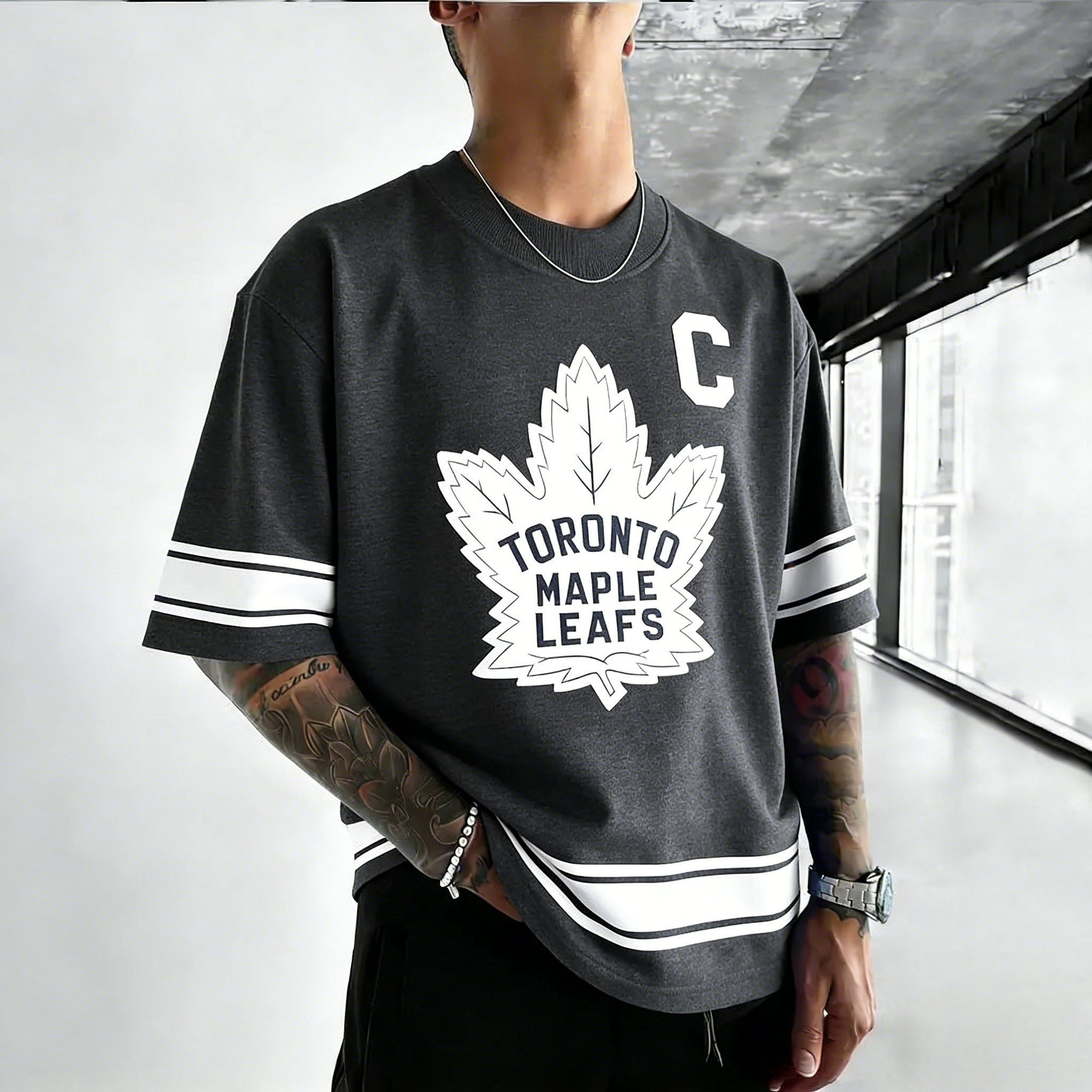 Unisex  "Toronto maple leafs"  Inspired Trendy T-shirt